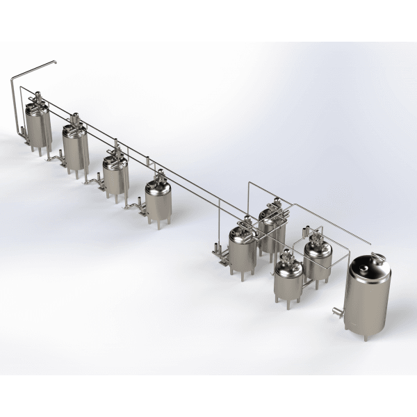 Pişirme Kazanları ve CIP Yıkama Sistemleri